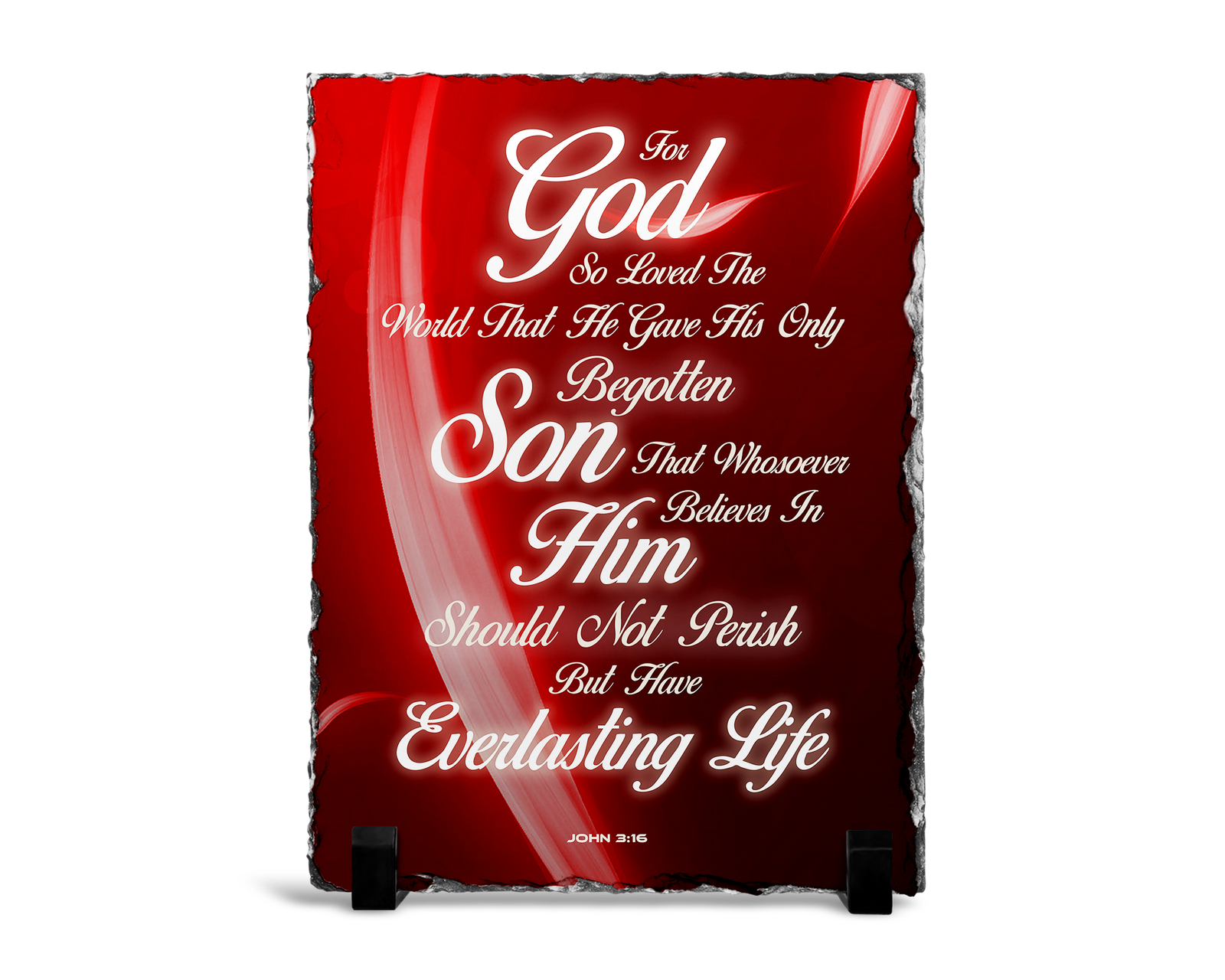 JOHN 3 16 RED PNG