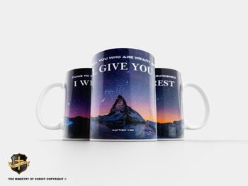 I Will Give You Rest - Mug